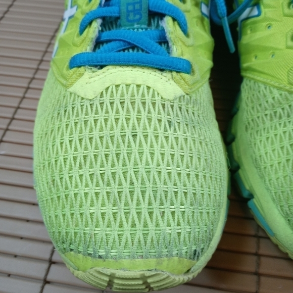 Asics - GEL-Quantum 180 2 Green Blue White Running - Picture 4 of 11